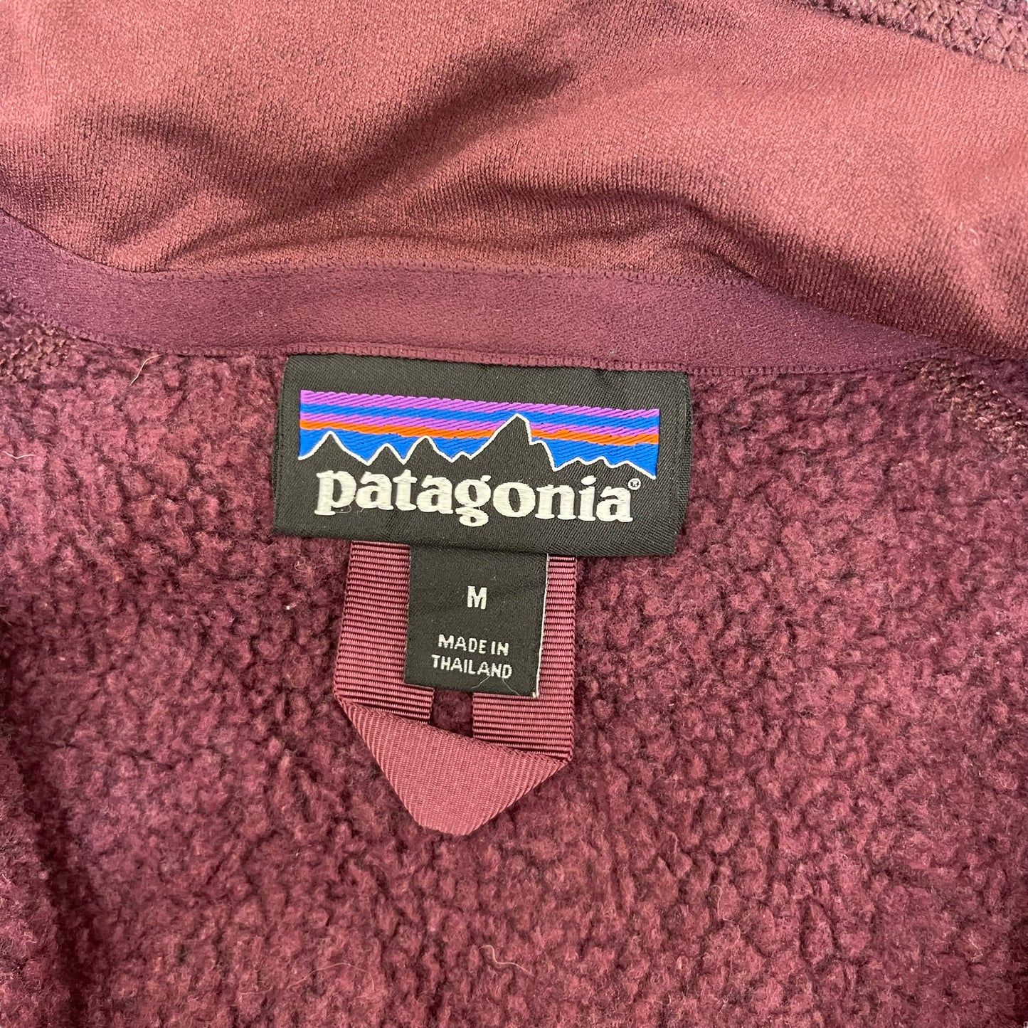 GC127 patagonia フリーストップス ハーフジップアップ 小豆色 レディース サイズM