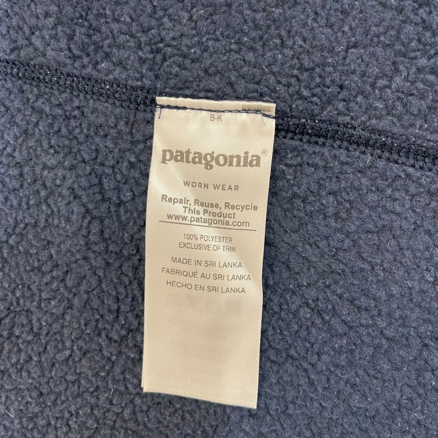 GC273 patagonia フリーストップス トップス ジップアップ ネイビー系 メンズ サイズL