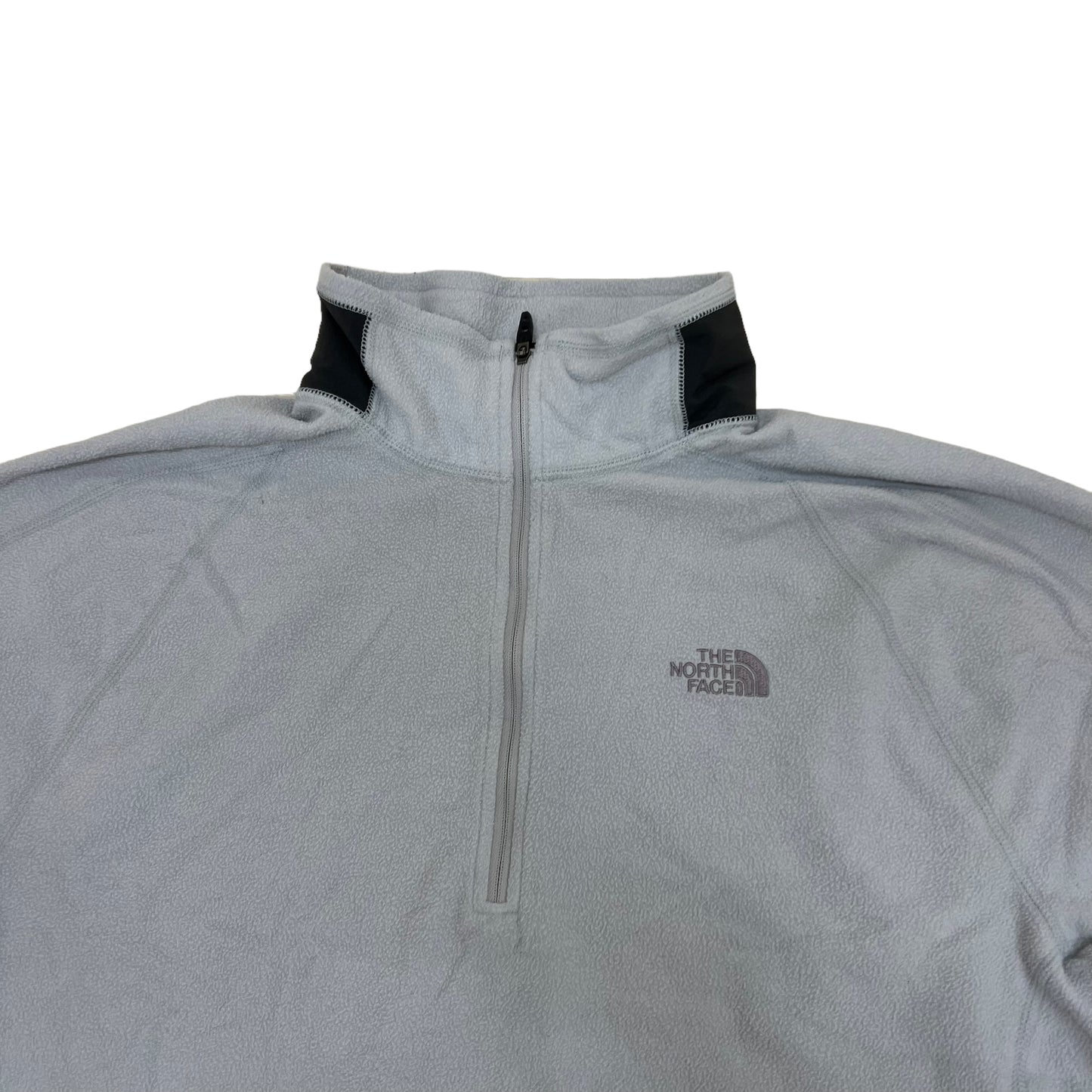 GM372 THE NORTH FACE ザノースフェイス 長袖 フリース トップス プルオーバー グレー系 メンズ XL