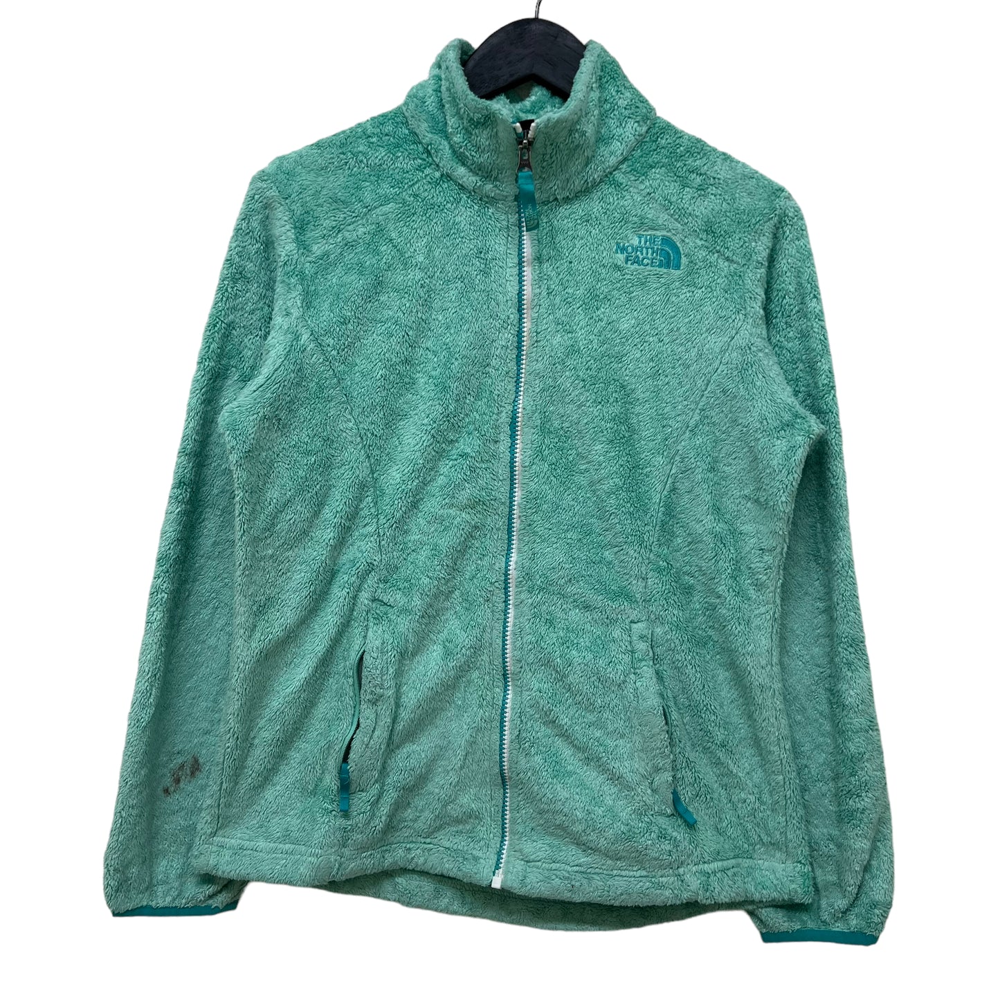 GM155 THE NORTH FACE ザノースフェイス 長袖 ジップアップ ジャケット 上着 羽織り トップス グリーン系 キッズ L