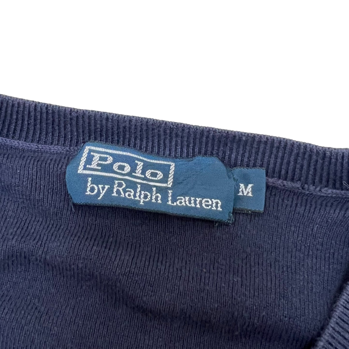 GM270 POLO RALPH LAUREN ポロラルフローレン 長袖 ニット トップス ネイビー メンズ M