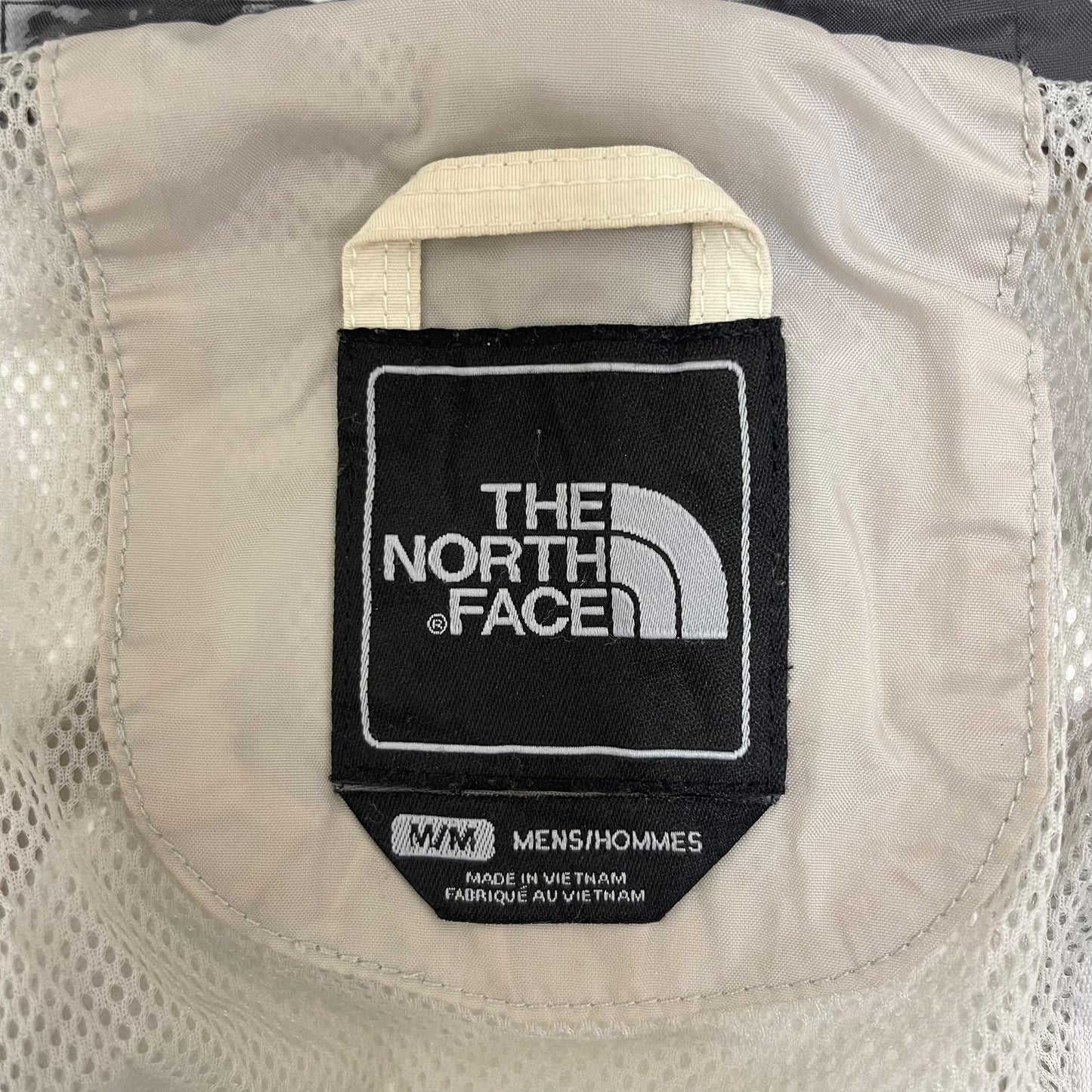 GC184 THE NORTH FACE ナイロンジャケット ジャケット ネイビー×オフホワイト メンズ サイズM