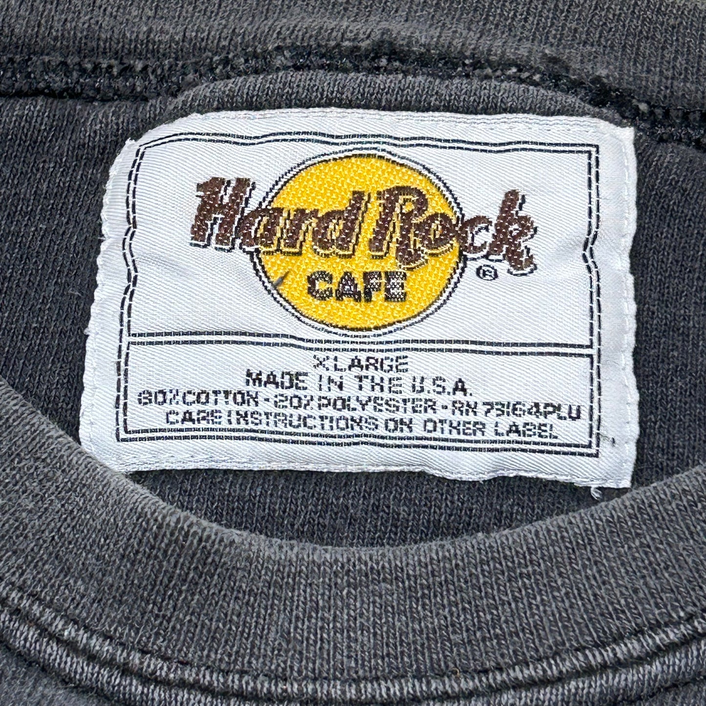 GH11 Hard Rock CAFE トレーナー メンズ XL ダークグレー