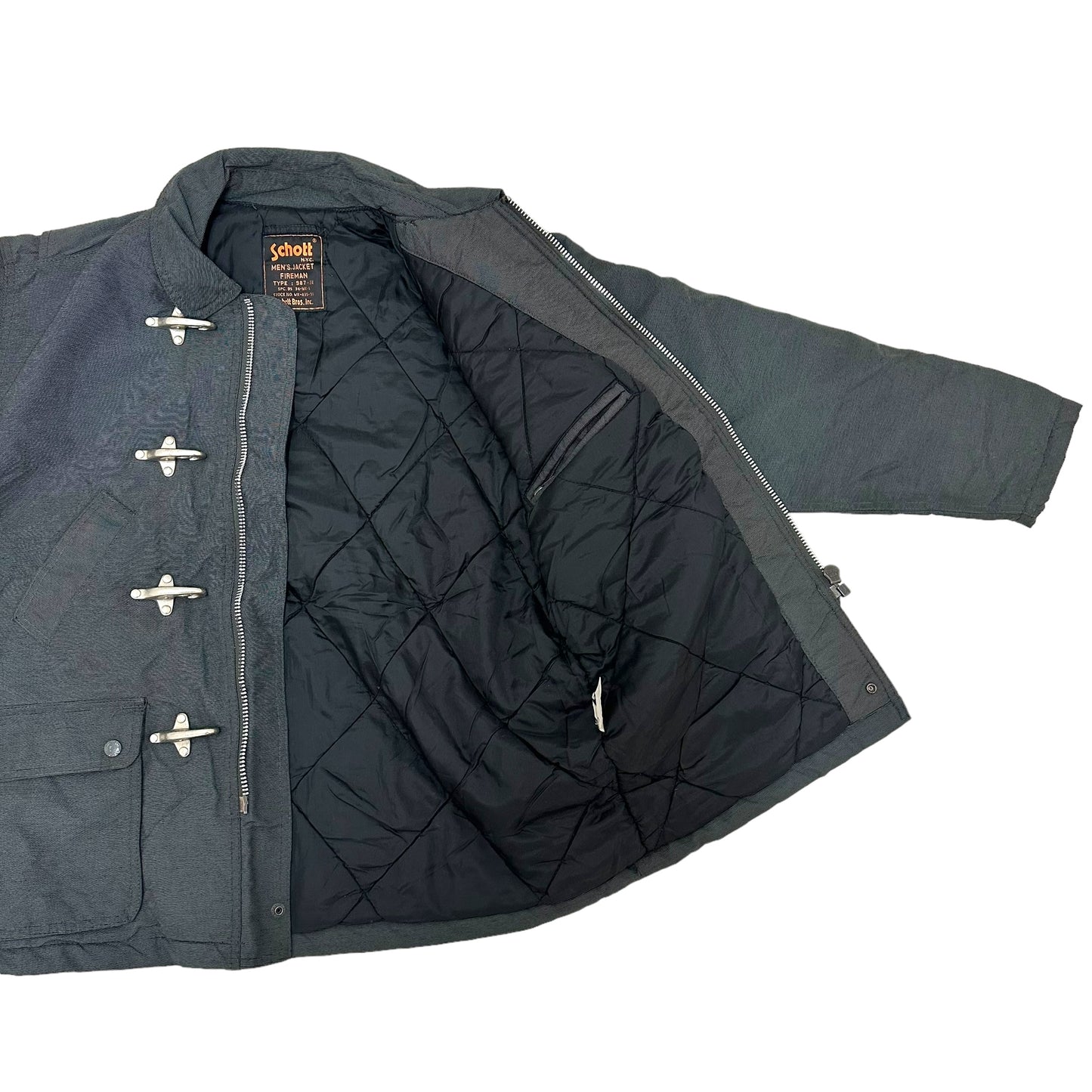 GN123 Schott MEN'S,JACKET FIREMAN TYPE:987-31 S