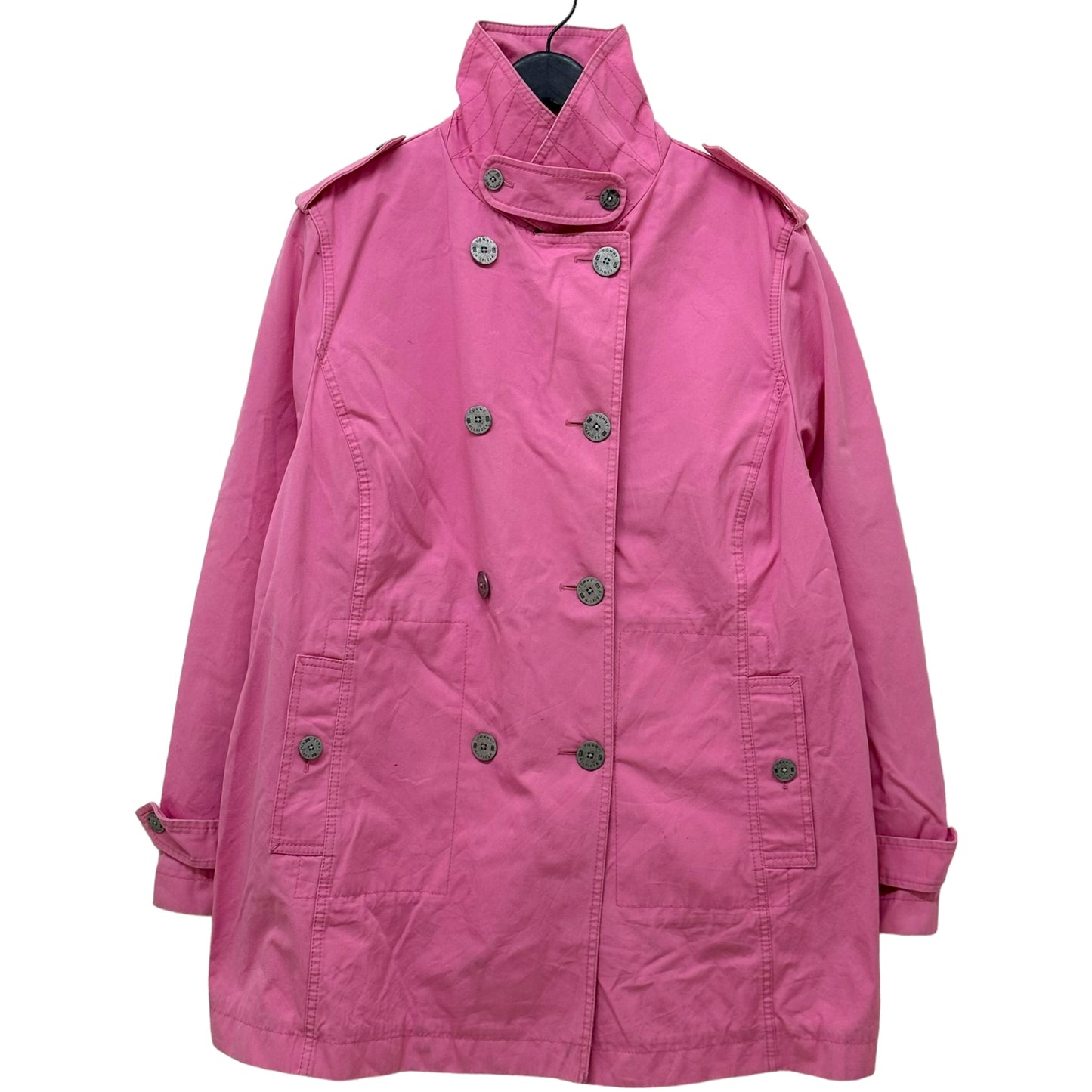 GN135 TOMMY HILFIGER トミーヒルフィガー トレンチコート ピンク woman 2X