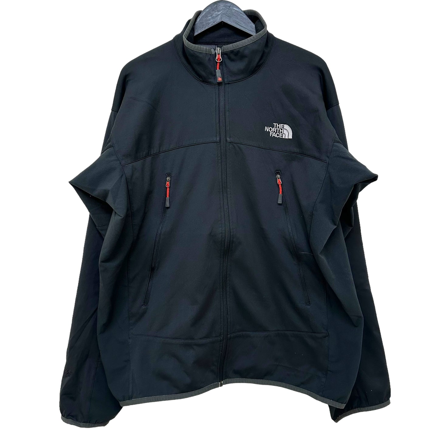 GN148 THE NORTH FACE ザ・ノースフェイス SUMMIT SERIES WINDSTOPPER ソフトシェルジャケット L/G メンズ ブラック