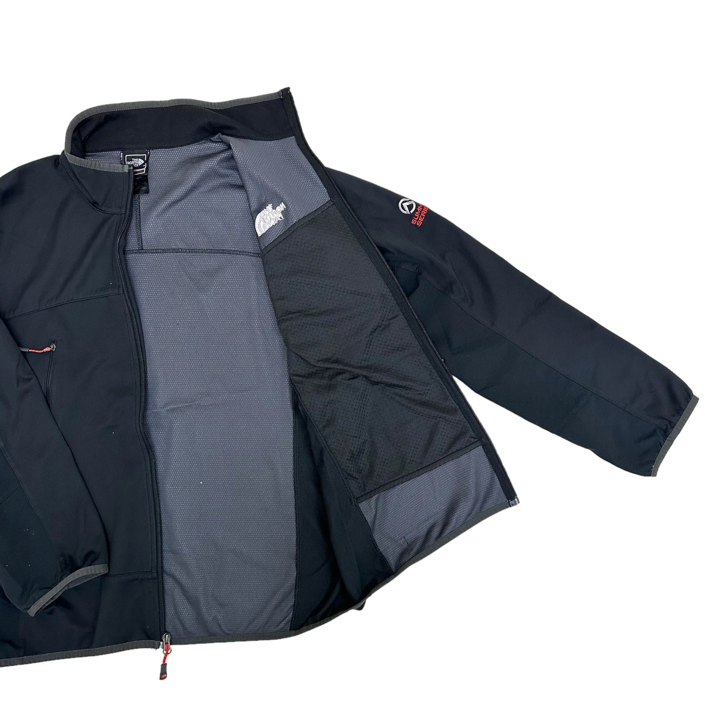 GN148 THE NORTH FACE ザ・ノースフェイス SUMMIT SERIES WINDSTOPPER ソフトシェルジャケット L/G メンズ ブラック