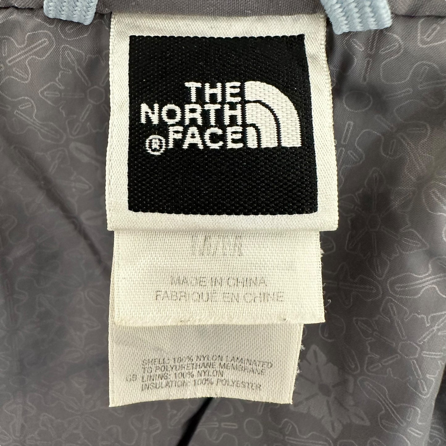 GN151 THE NORTH FACE ザ・ノースフェイス HyVent ナイロンジャケット 厚手 WOMEN レッド×ホワイト M/M