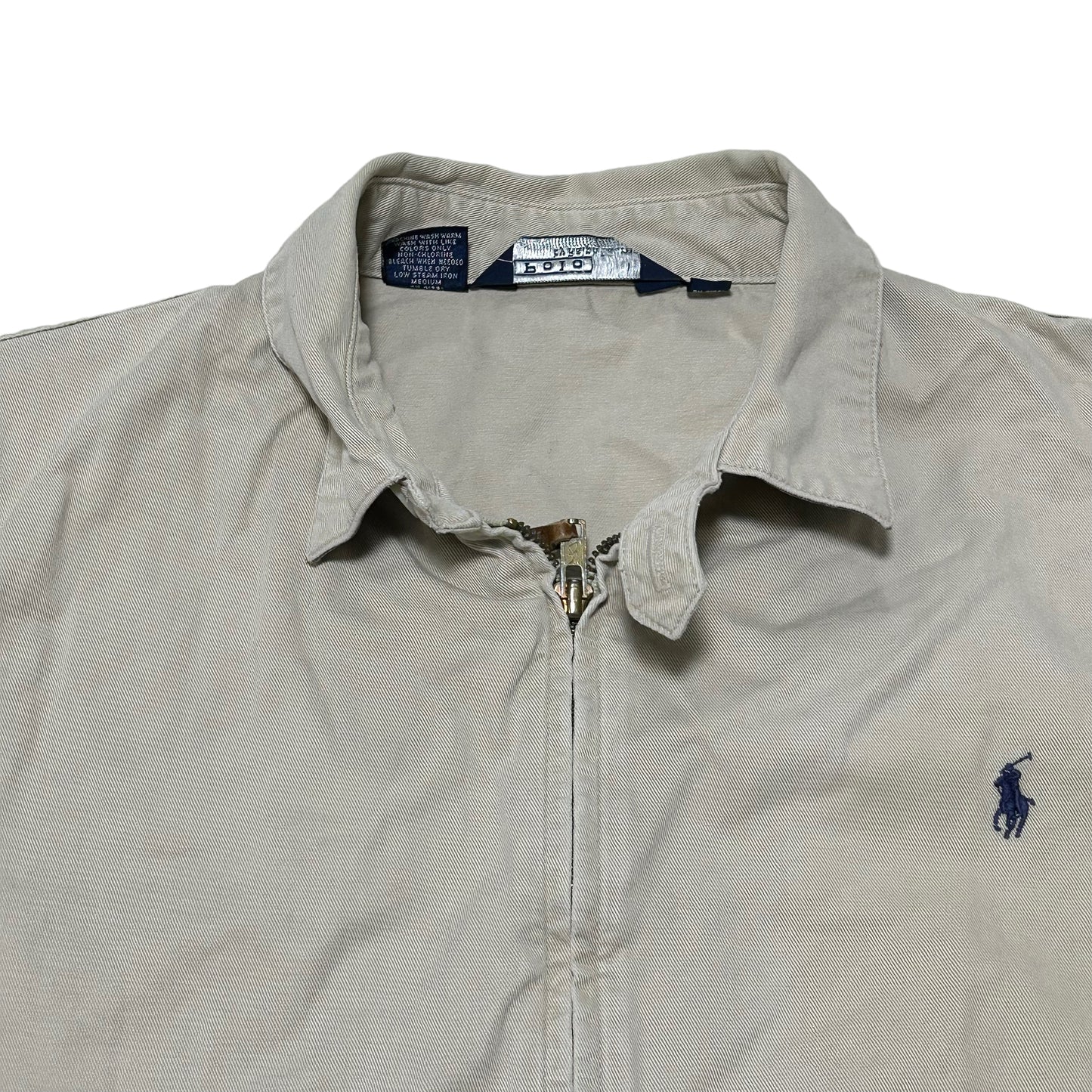 GH17 POLO RALPH LAUREN スウィングトップ ジャケット メンズ L ベージュ