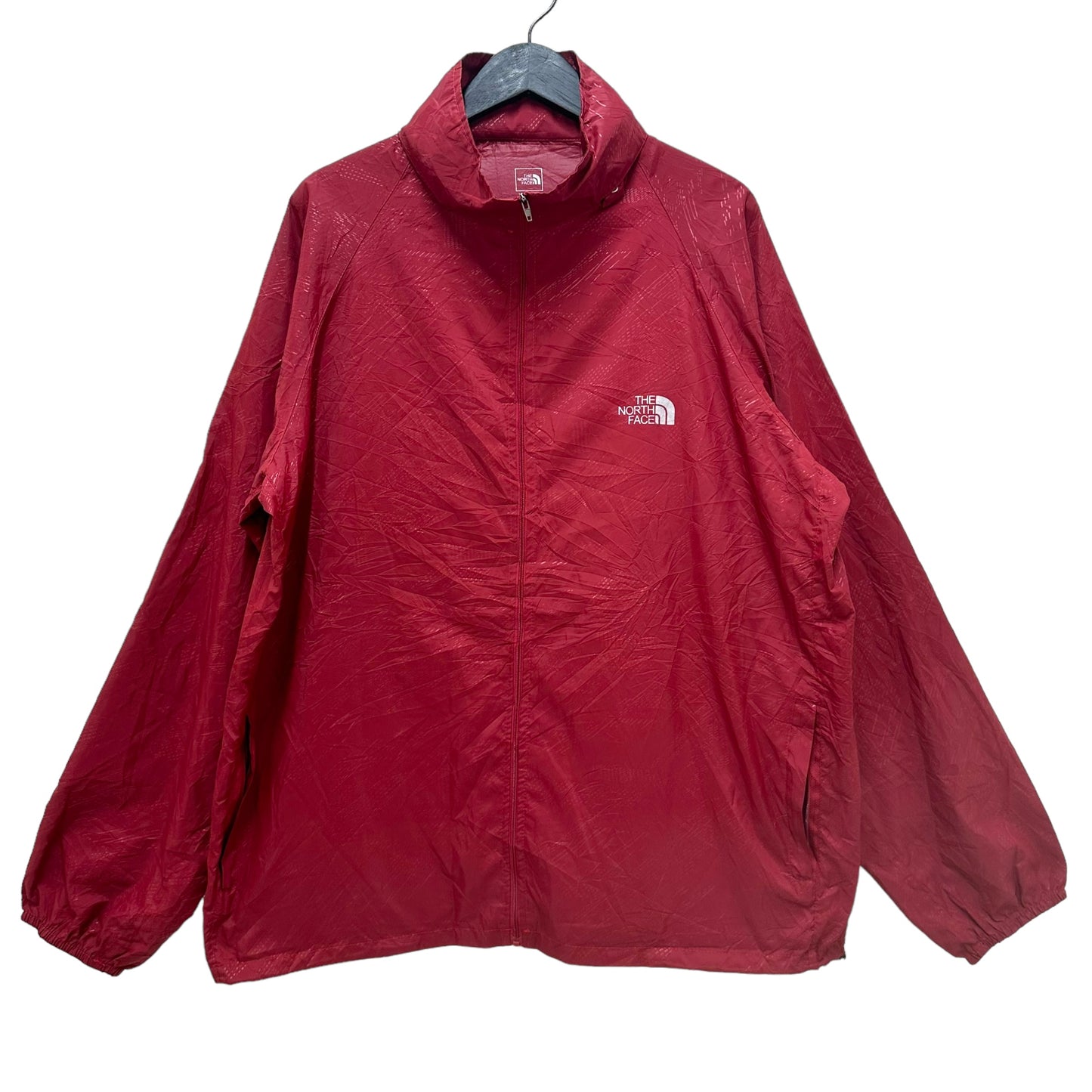 GN156 THE NORTH FACE ザ・ノースフェイス 100%ナイロン ジャケット XXXL レッド系