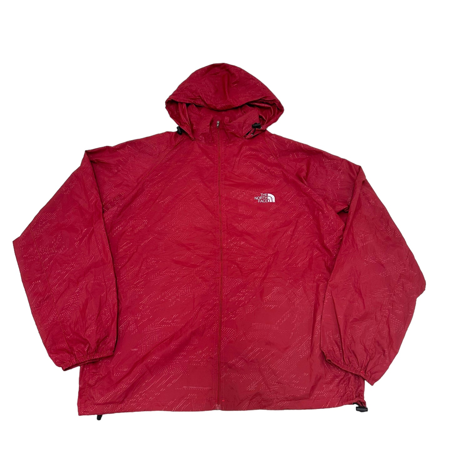 GN156 THE NORTH FACE ザ・ノースフェイス 100%ナイロン ジャケット XXXL レッド系