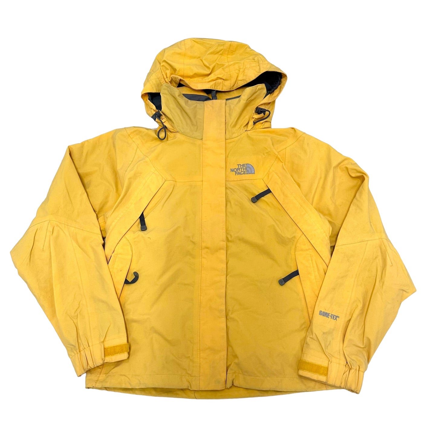 GN161THE NORTH FACE ザ・ノースフェイス GORE-TEX マウンテンパーカー イエロー WOMENS XS/TP