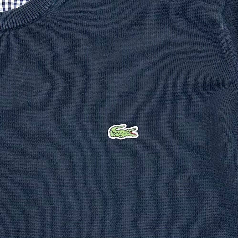 GN39 LACOSTE ラコステ クルーネック コットン セーター FR4