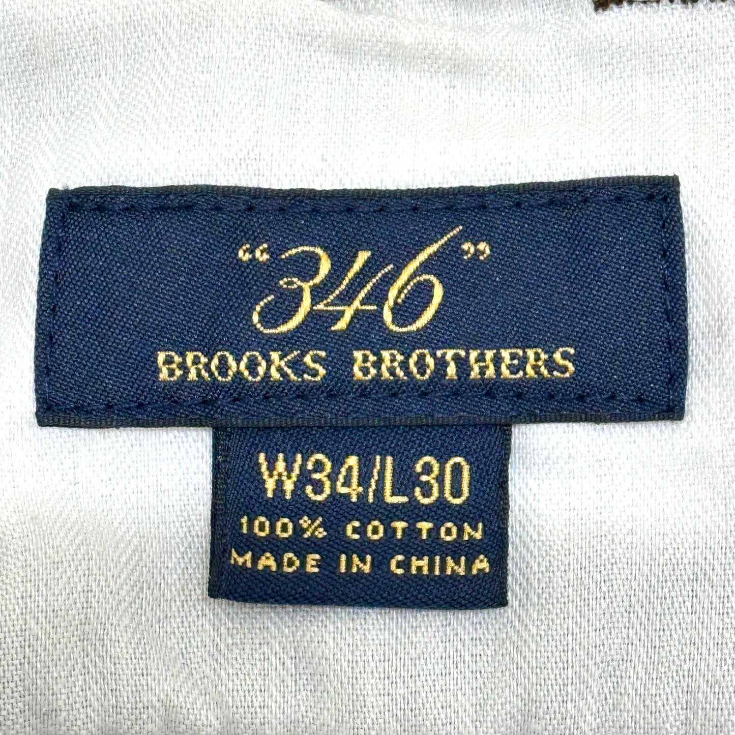 GN72 346 BROOKS BROTHERS ブルックスブラザーズ コーデュロイ パンツ ブラウン系 W34/L30