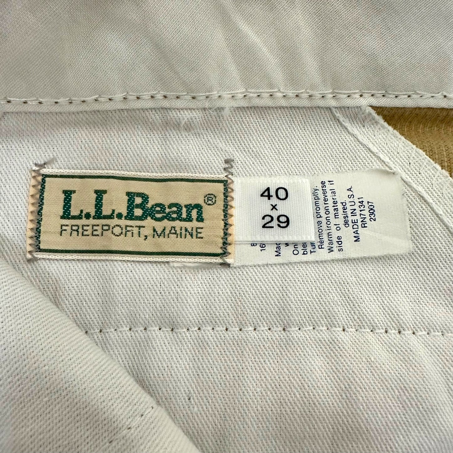 GN78 L.L.Bean エルエルビーン コーデュロイパンツ USA製