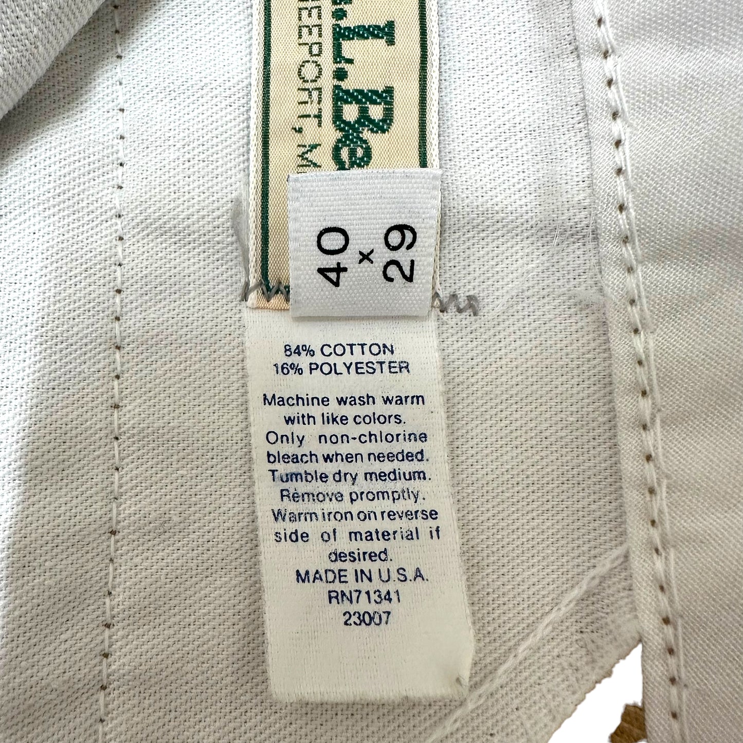 GN78 L.L.Bean エルエルビーン コーデュロイパンツ USA製