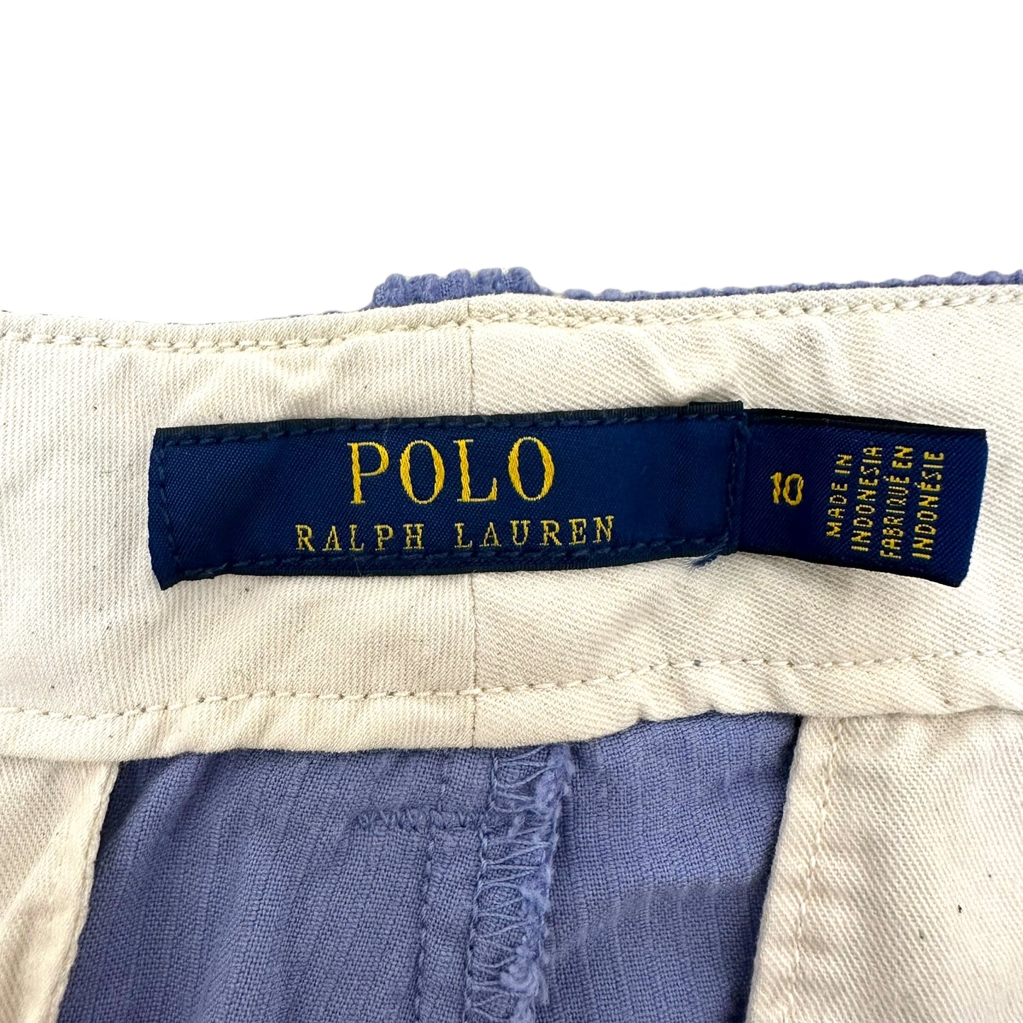 GN79 POLO RALPH LAUREN ポロラルフローレン コーデュロイパンツ 175/78A ブルー系