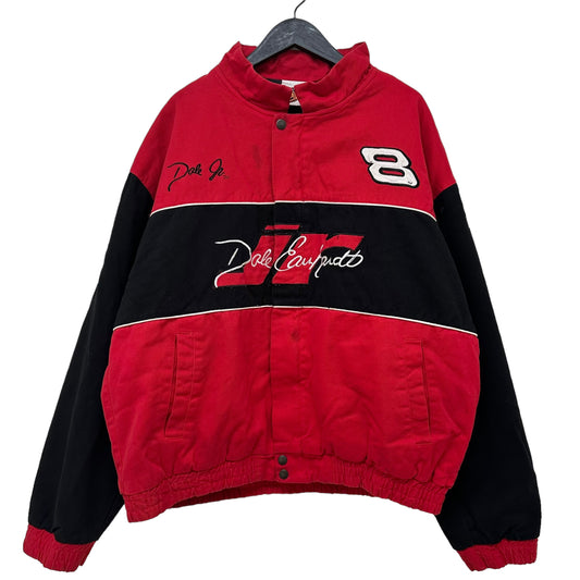 GN105 NASCAR WINNER'S CIRCLE レーシング ジャケット レッド×ブラック XL メンズ