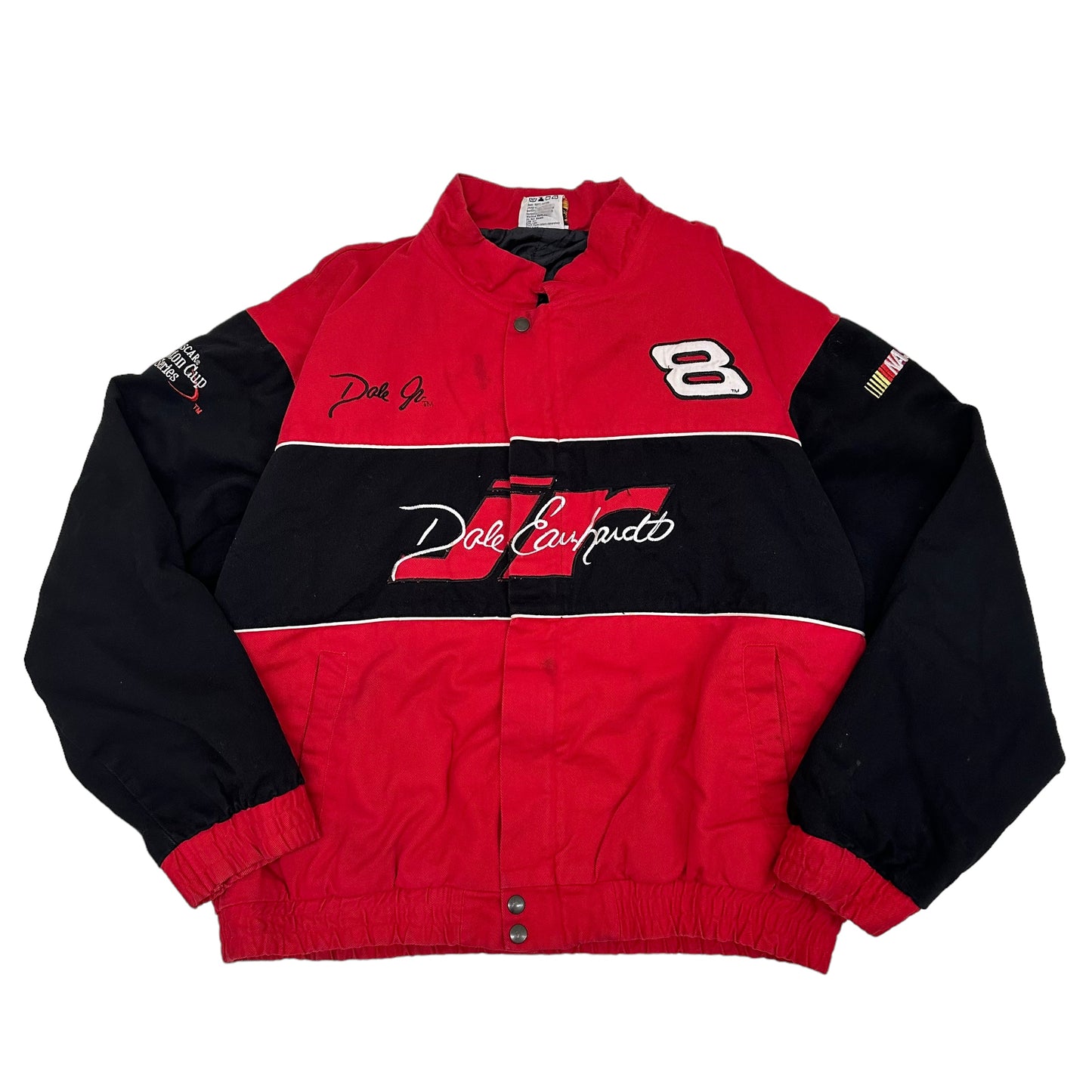 GN105 NASCAR WINNER'S CIRCLE レーシング ジャケット レッド×ブラック XL メンズ