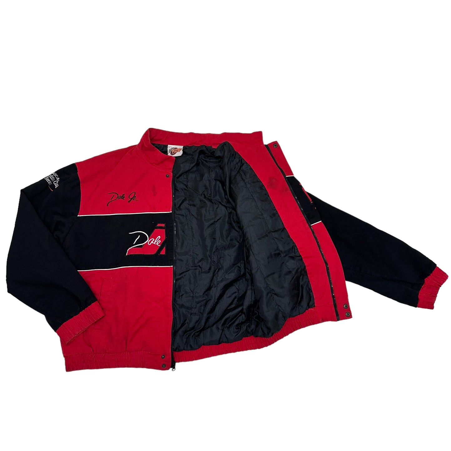 GN105 NASCAR WINNER'S CIRCLE レーシング ジャケット レッド×ブラック XL メンズ