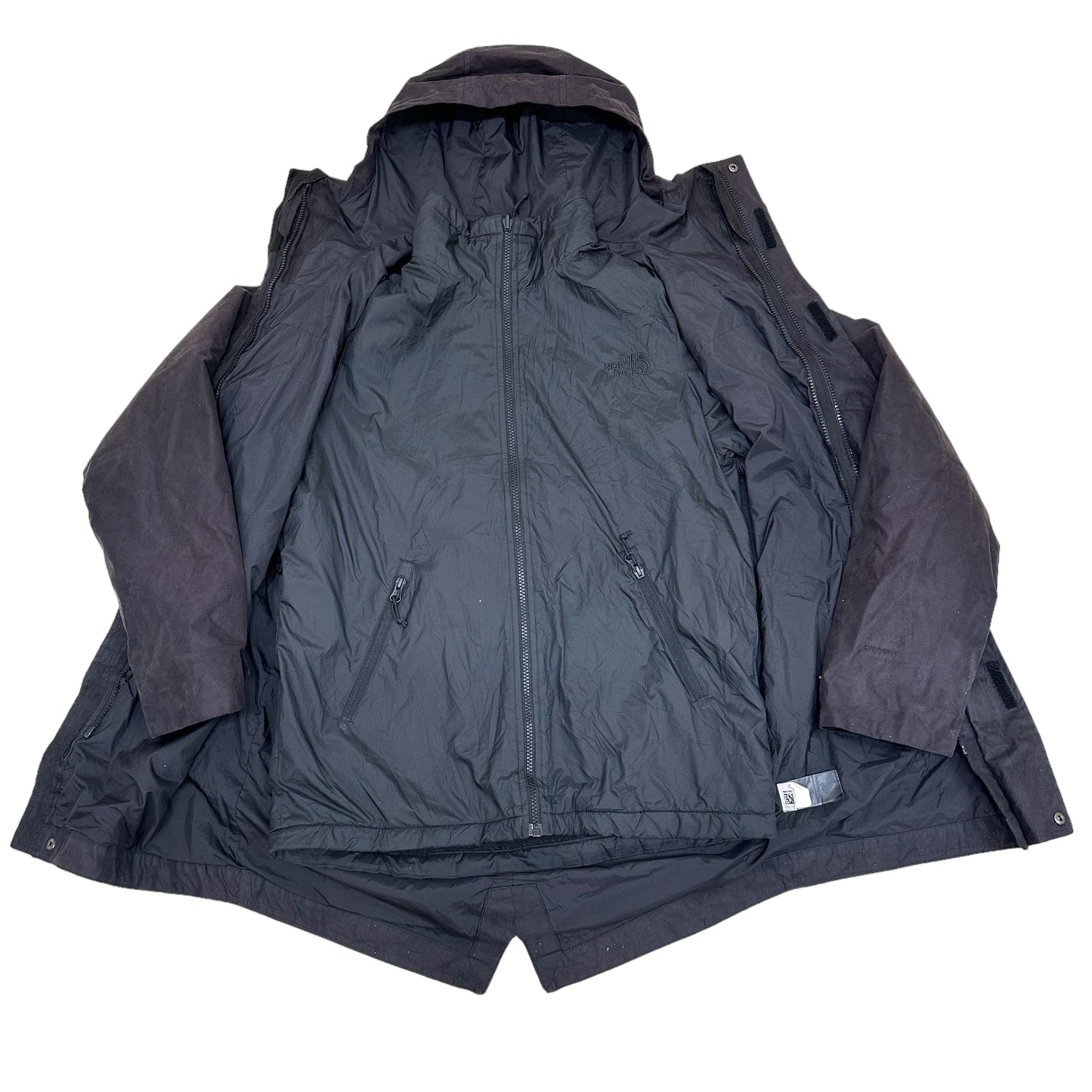 GN106 THE NORTH FACE 3WAY ジャケット S P メンズ ブラック系