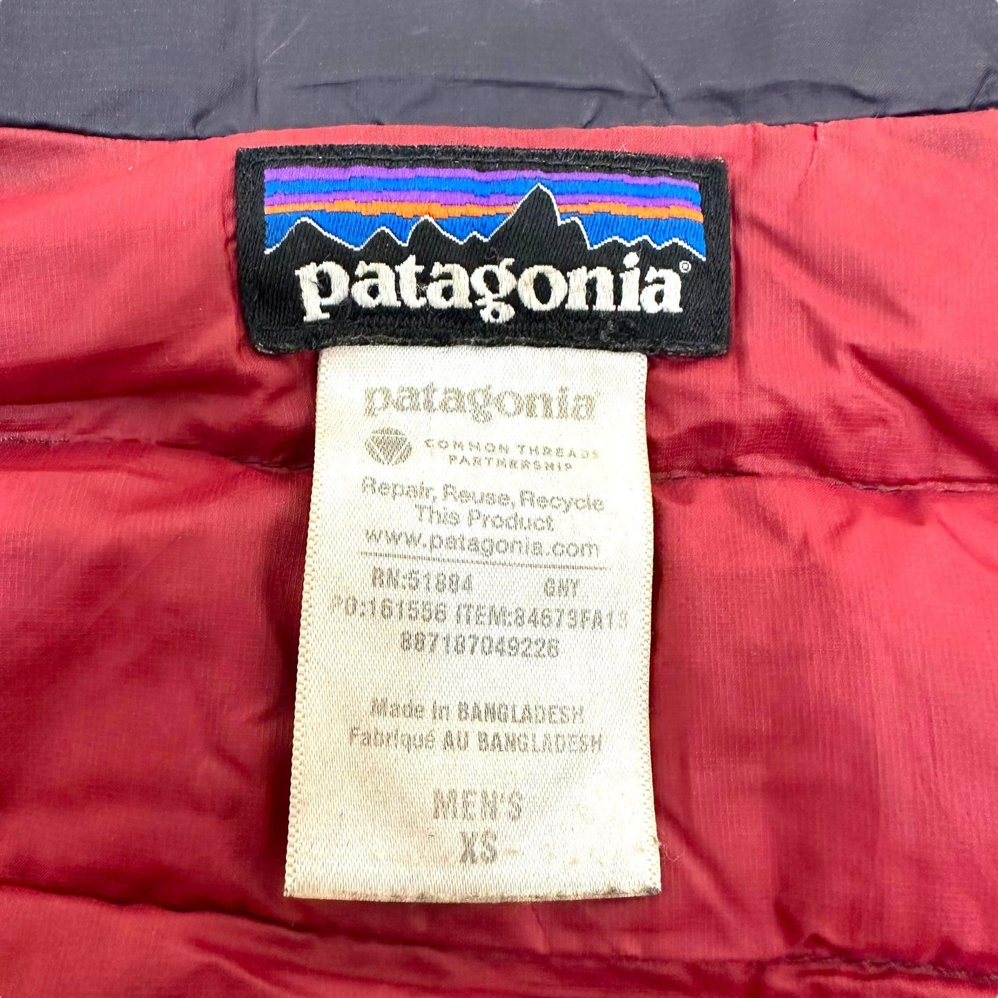 GN108 patagonia ダウンジャケット メンズ XS ネイビー